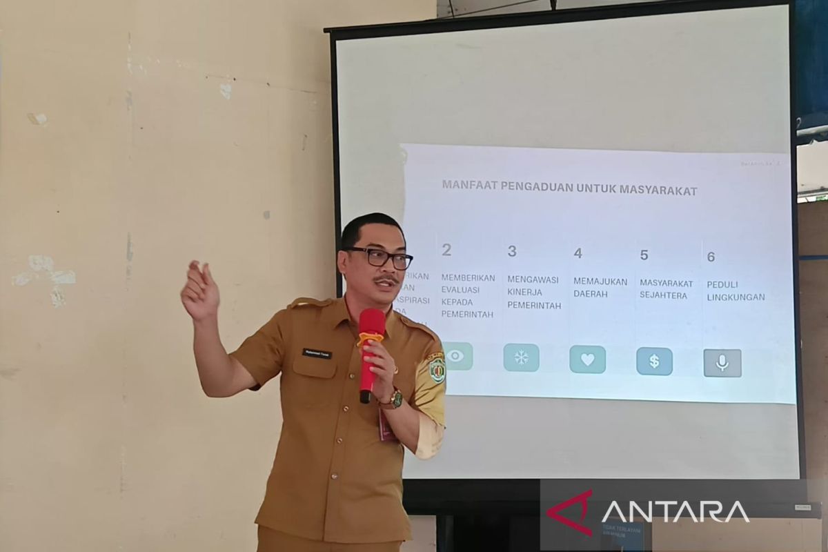 Optimalkan SP4N Lapor! Masuk Desa di Kariangau demi melestarikan hutan