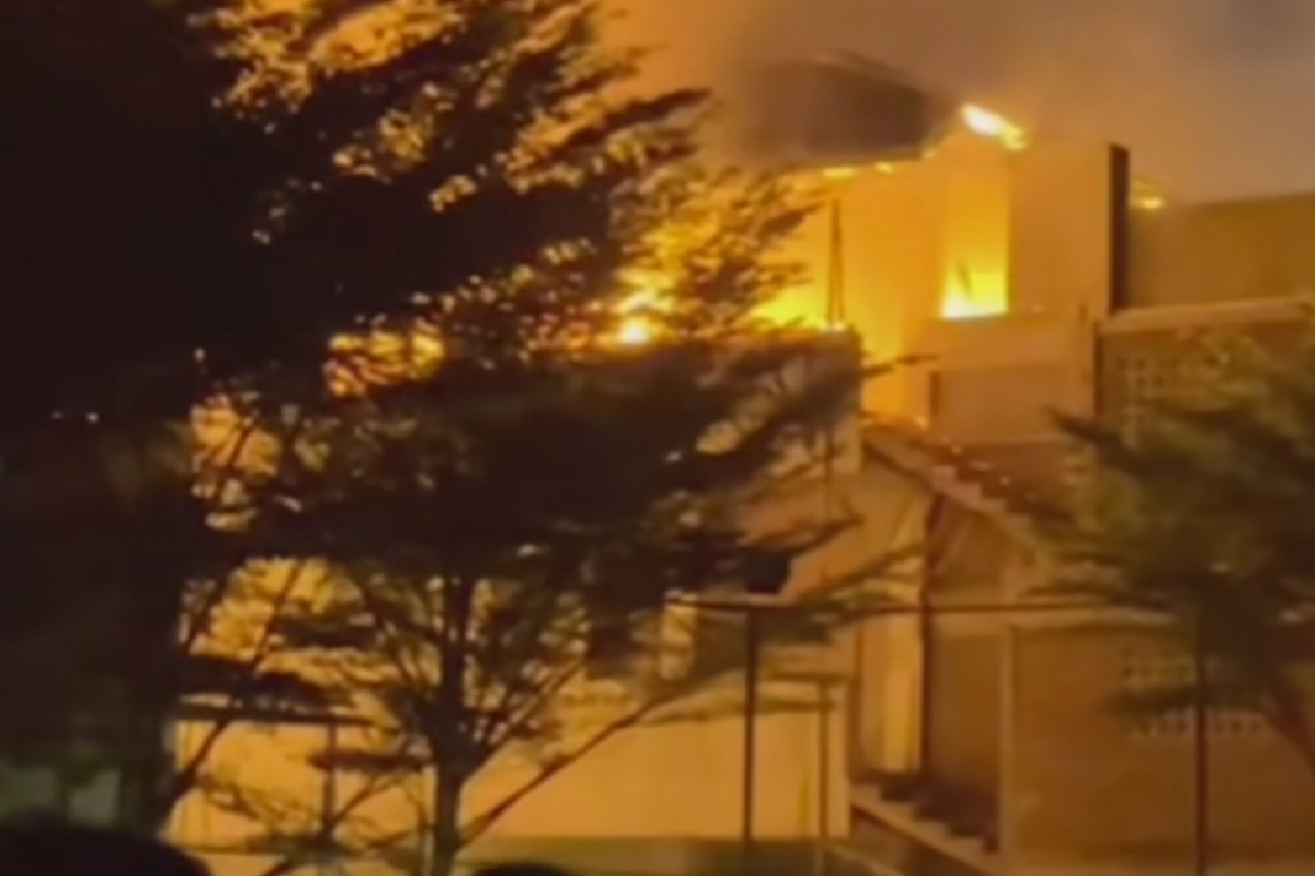 12 santri sesak nafas akibat kebakaran pesantren Babun Najah Aceh