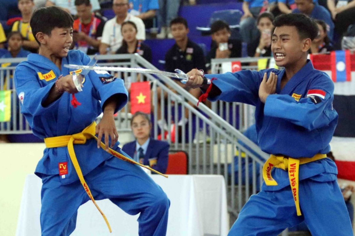 Tim vovinam Indonesia raih medali perak di ASG 2024 Vietnam