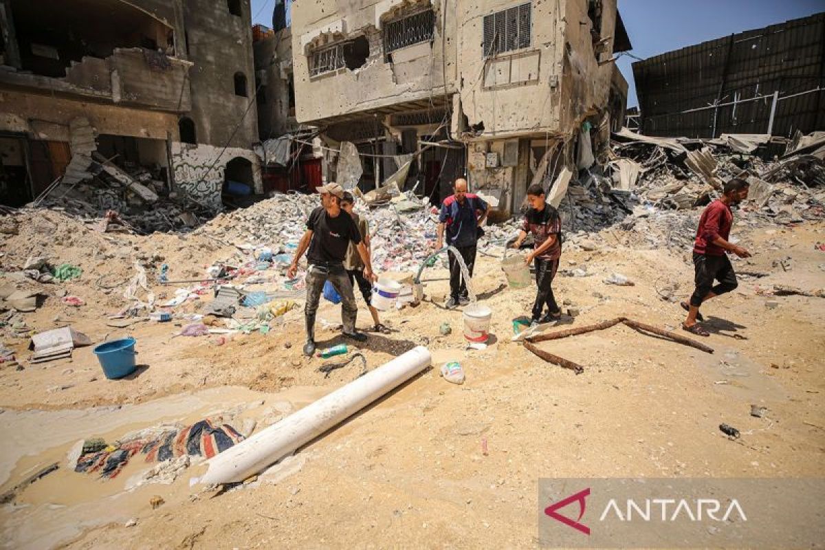 Lebih dari 120 jenazah ditemukan setelah Israel tinggalkan kamp Gaza