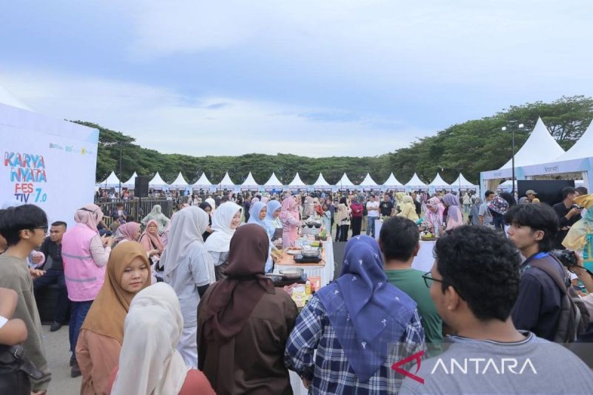 Karya Nyata Festival Vol.7 catat Rp626 juta transaksi penjualan UMKM