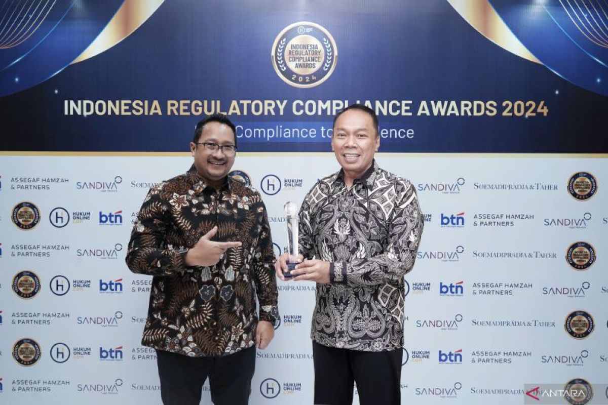 Jasa Raharja sabet penghargaan bergengsi dari Indonesia Regulatory Compliance Award 2024