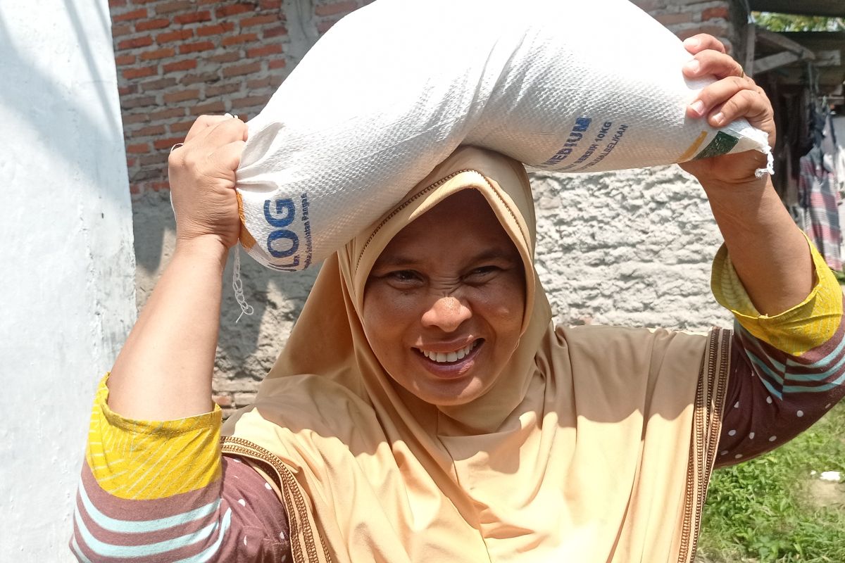 Bapanas distribusikan beras 10 kg untuk KPM di Lebak