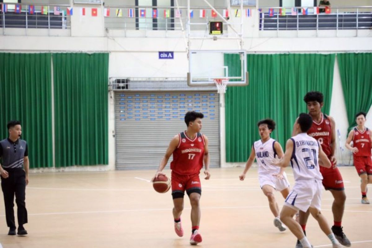 Tim basket Indonesia masuk babak semifinal ASG usai kalahkan Thailand