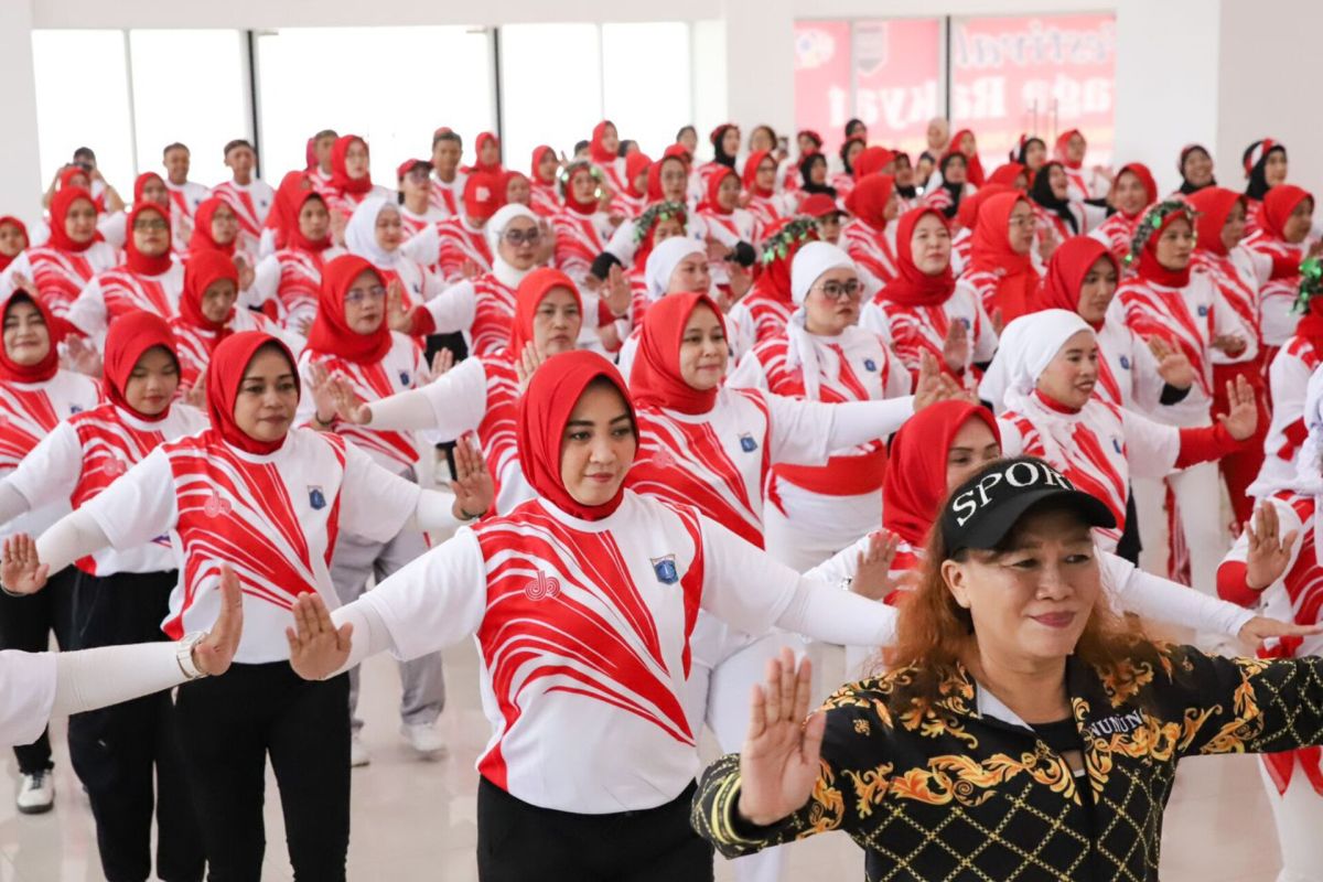 Pemkot Jakpus meriahkan FOR di Kemayoran untuk kebugaran fisik