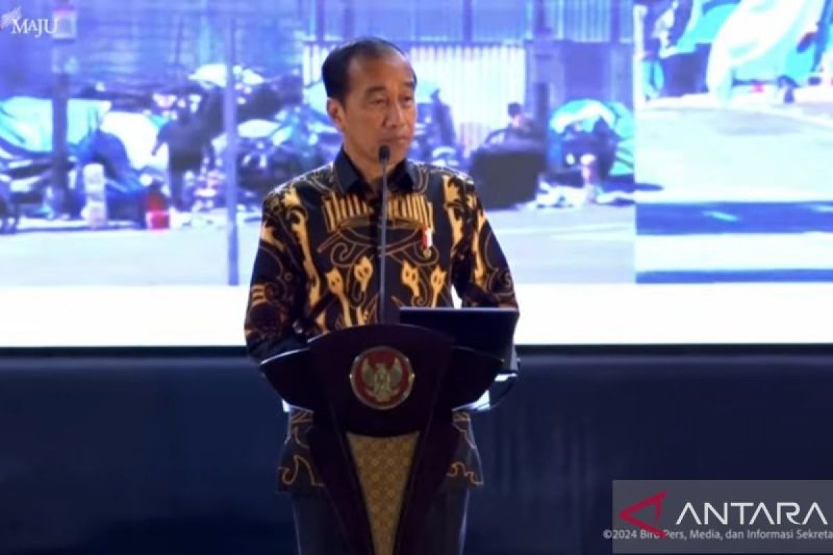 Presiden Jokowi: konsep kota masa depan harus hijau dan nyaman dihuni