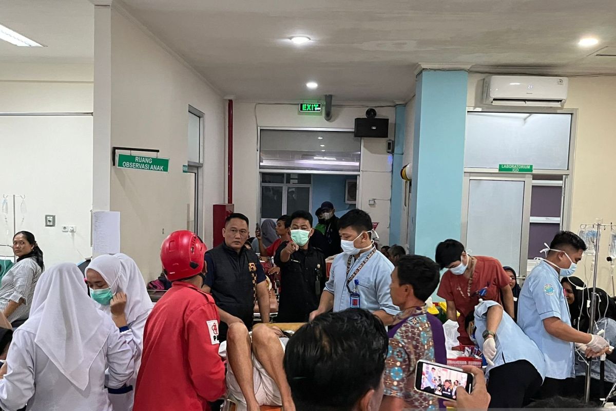 Korban keracunan di Sukabumi bertambah menjadi 109 orang