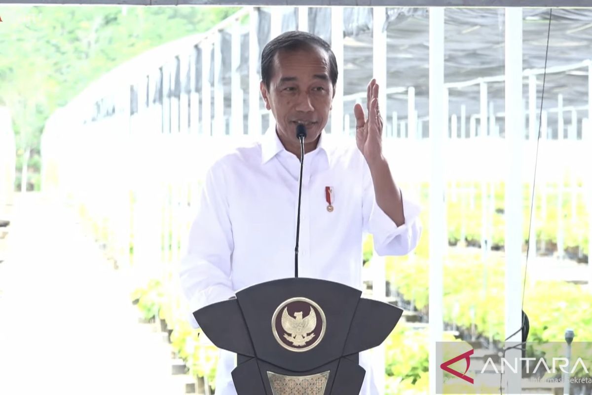 Jokowi: Pusat persemaian komitmen RI merespons perubahan iklim