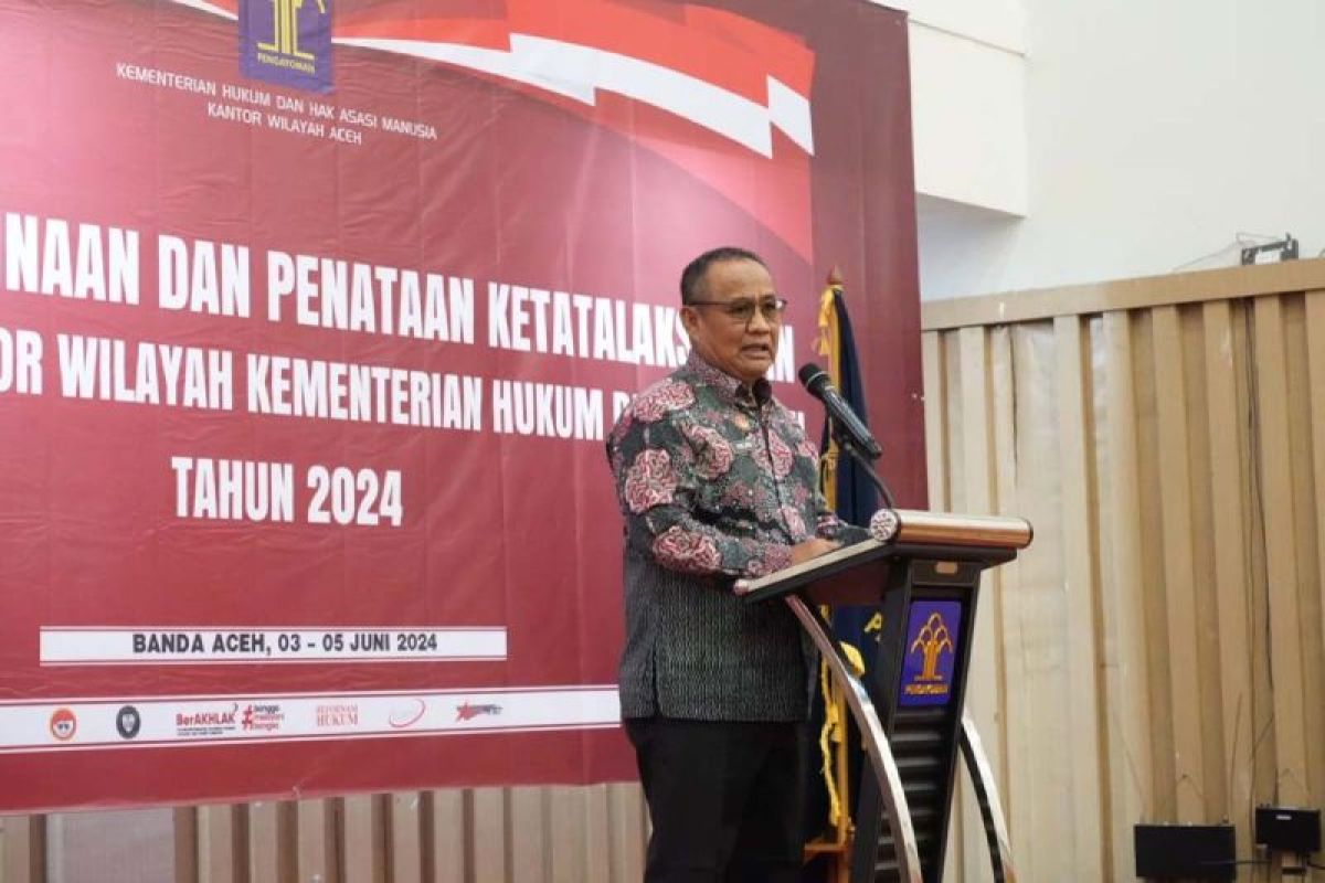 Kemenkumham Aceh gelar kegiatan pembinaan pelayanan publik