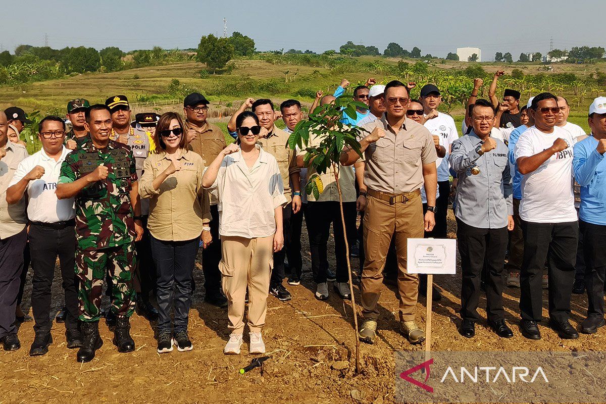 Peringati Hari Lingkungan, Kementerian ATR/BPN tanam 100 ribu pohon