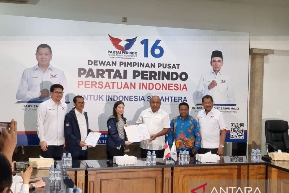 Perindo dukung duet Yigibalom-Pahabol maju Pilkada Papua Pegunungan