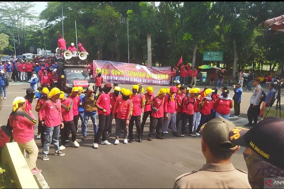Aliansi buruh Tangerang tolak iuran  Tapera