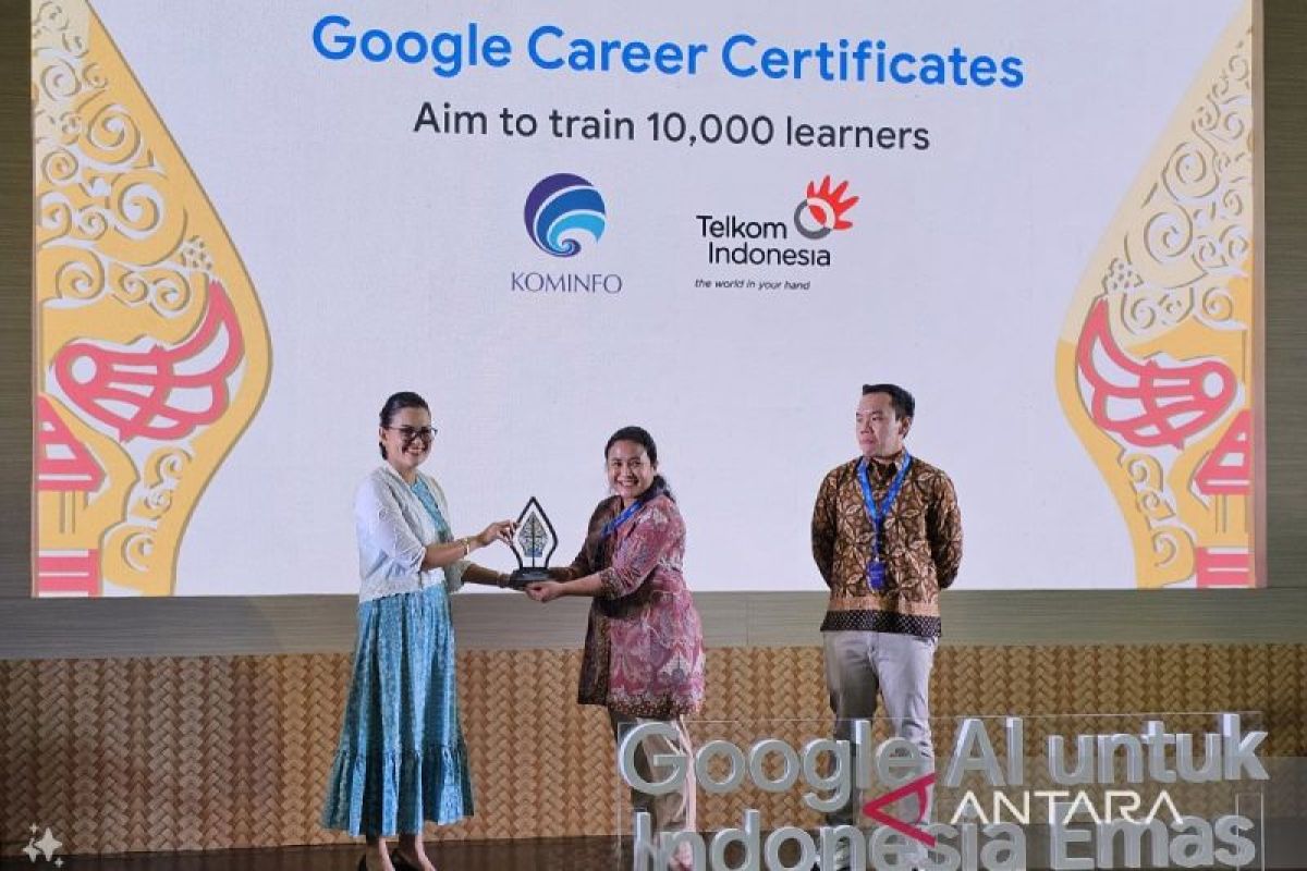 Google sediakan beasiswa bagi 10.000 lebih talenta digital Indonesia