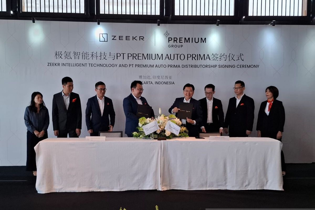 Resmi, merek EV Tiongkok Zeekr teken kerja sama masuk RI bawa 2 model