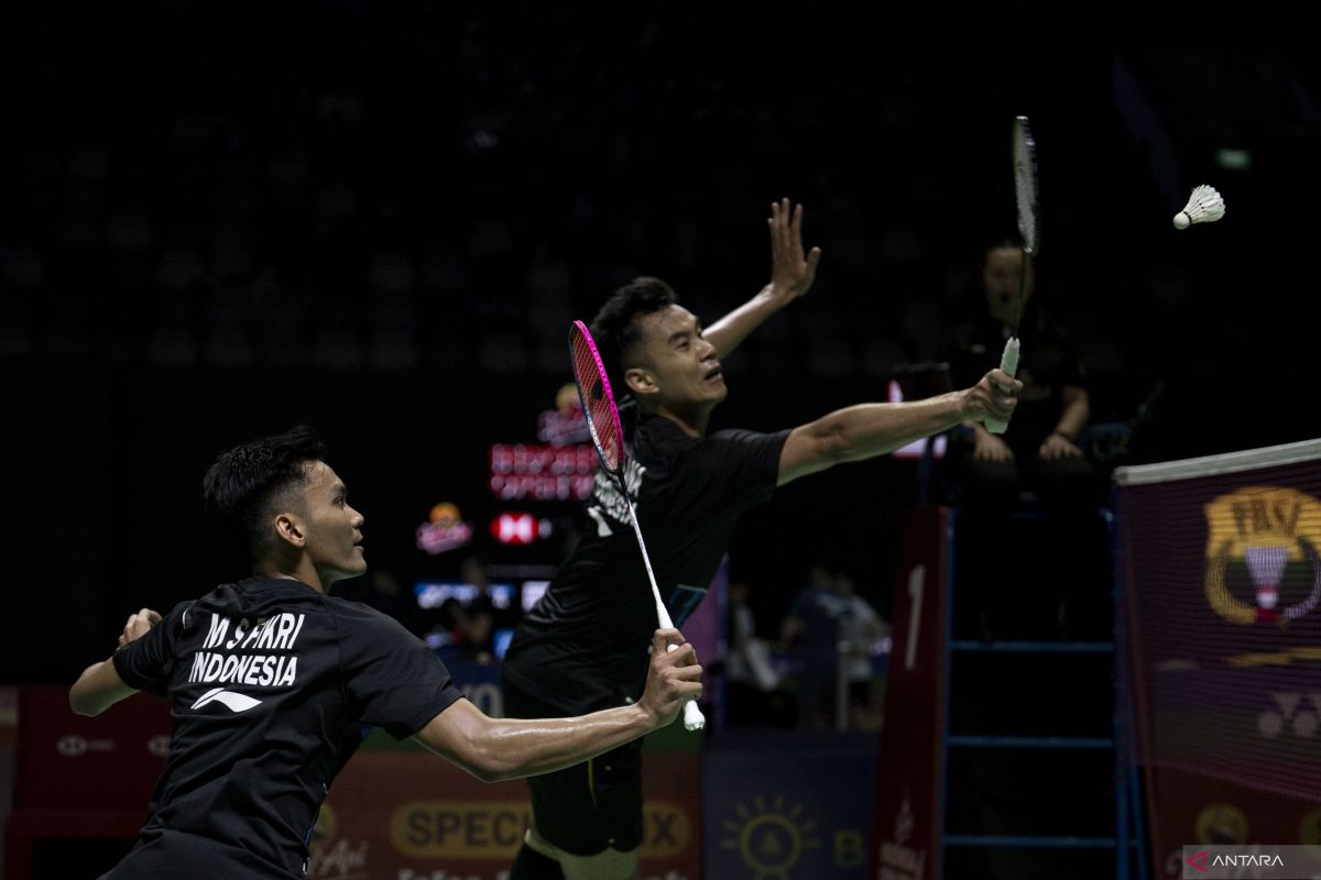 Bagas/Fikri melaju ke babak perempat final Indonesia Open