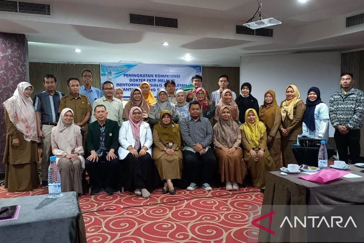 BPJS Kesehatan bersama Dinkes Bukittinggi dan IDI gelar mentoring spesialis Dokter FKTP