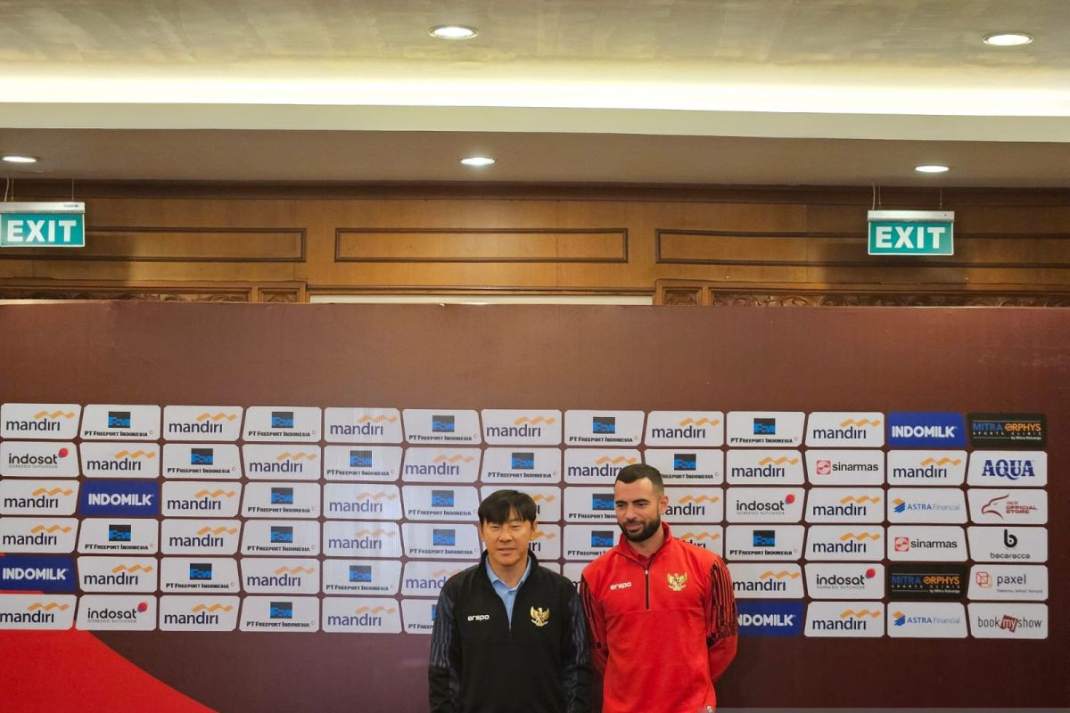 Indonesia vs Irak, Shin Tae-Yong buka peluang mainkan Idzes