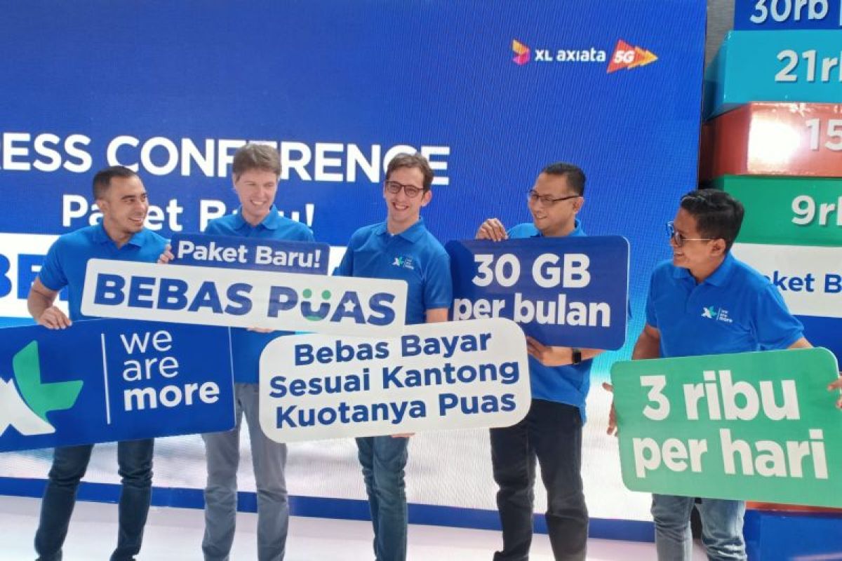 XL Axiata meluncurkan paket baru Bebas Puas