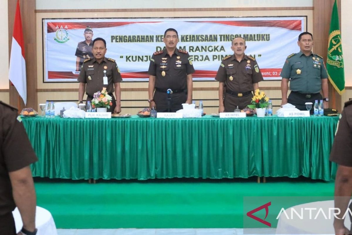 Kajati Maluku ingatkan jajaran bekerja baik dan berintegrtas tinggi