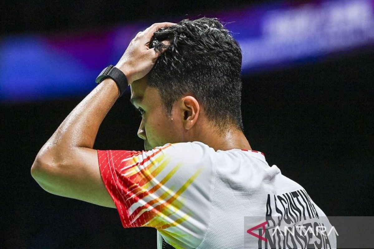 Langkah Anthony Ginting di Malaysia Open 2025 terhenti