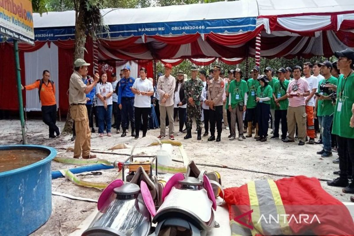 PLN gelar pelatihan mitigasi karhutla di Kalimantan Tengah