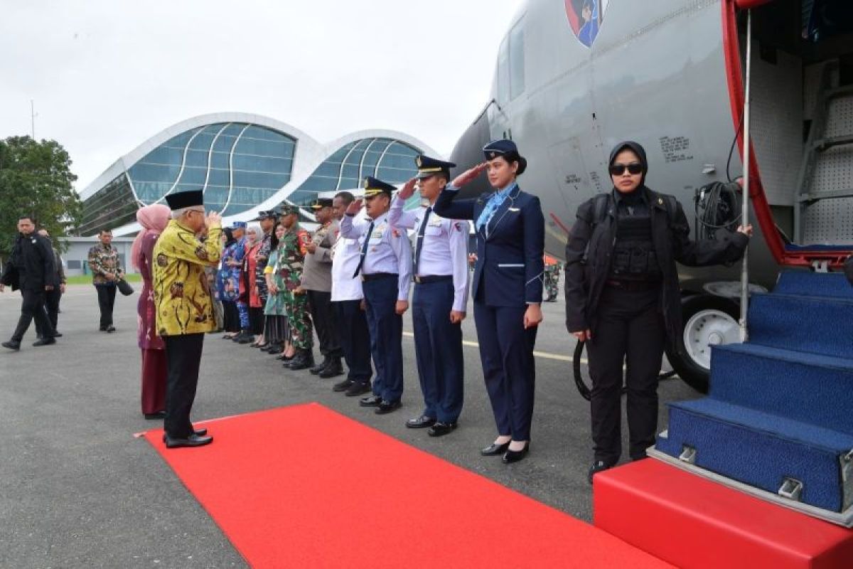 Wapres Ma'ruf Amin lanjutkan kunjungan kerja ke Wamena Papua Pegunungan