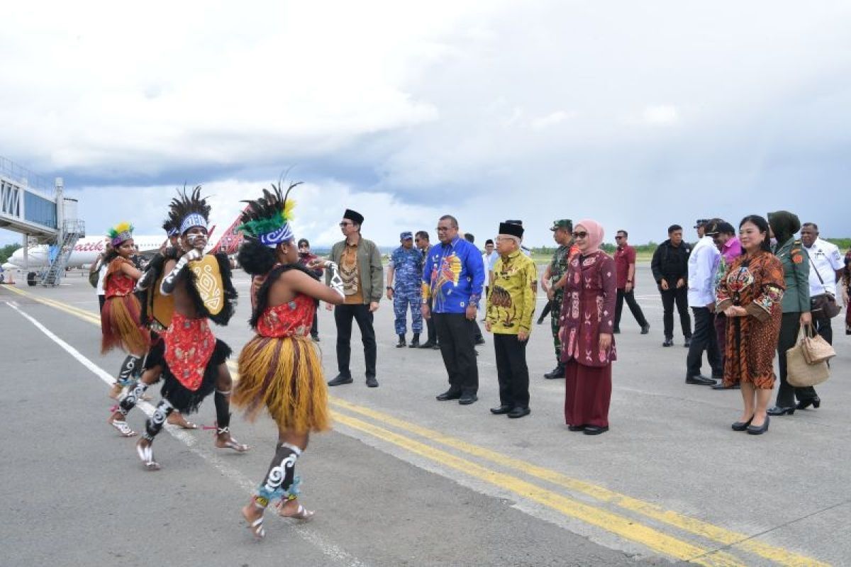 Wapres Ma'ruf Amin ke Sorong hadiri pengukuhan KDEKS hingga tinjau hunian nelayan