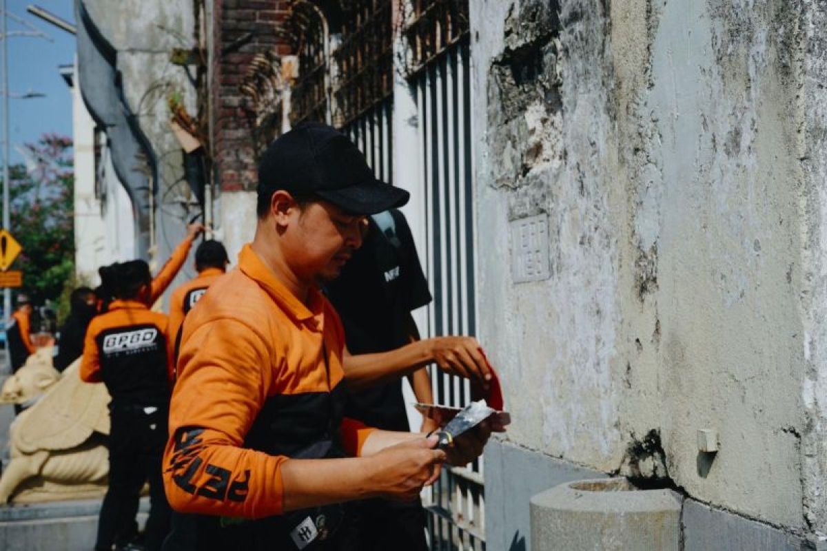 Hadirkan sisi estetika, Pemkot cat bangunan cagar budaya Kota Lama