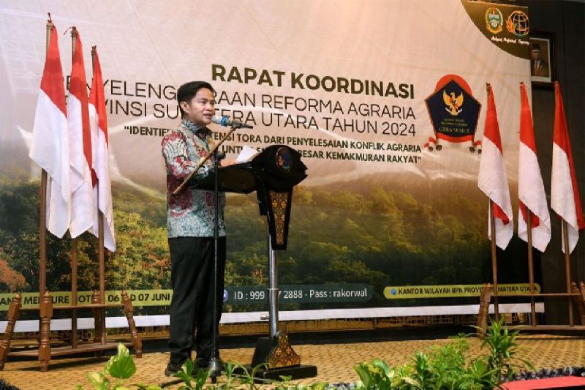 Terkait reformasi agraria, ini kata Pj Gubernur Sumut Hassanudin