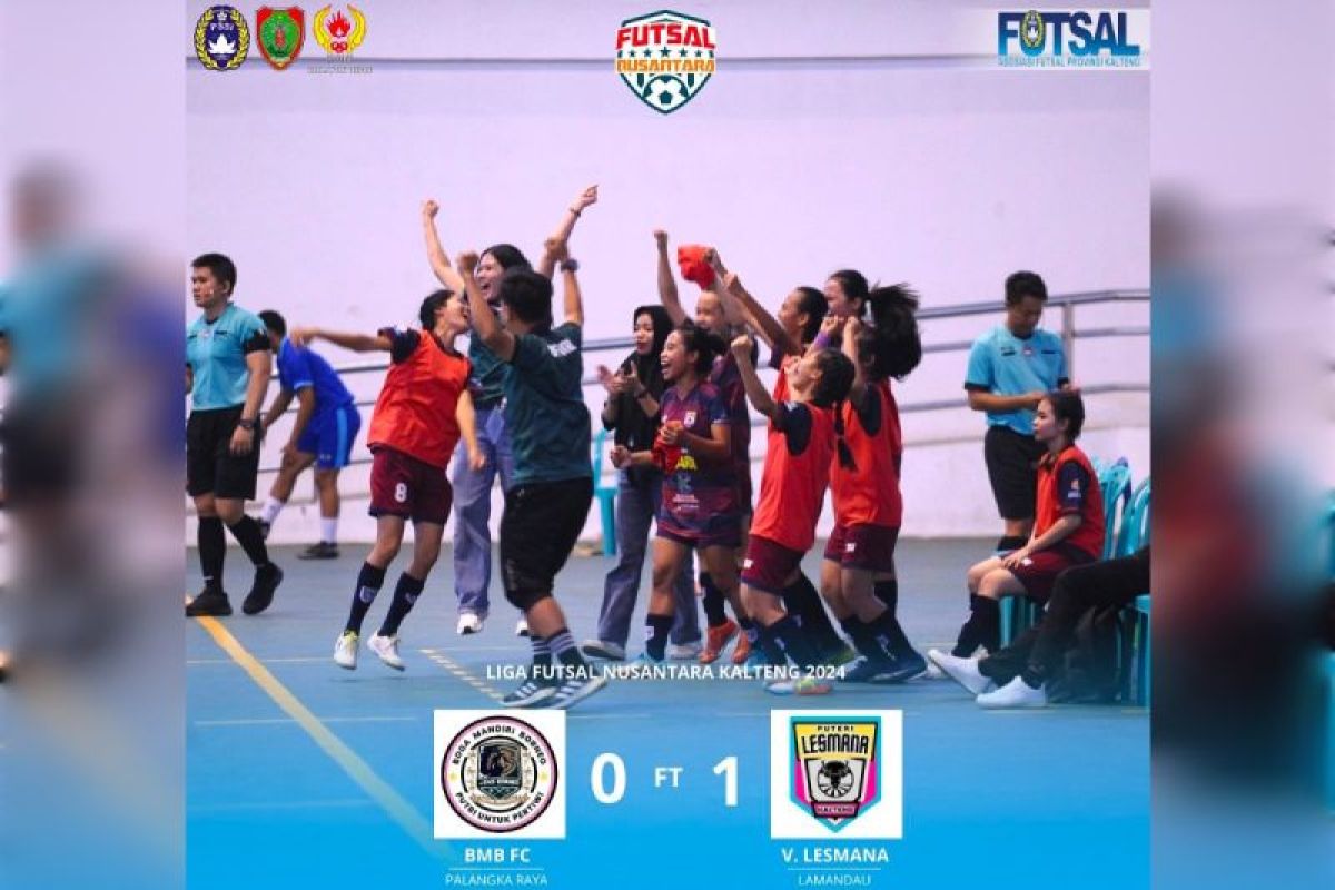 Vasco Lesmana Putri juara Liga Futsal Nusantara Kalteng