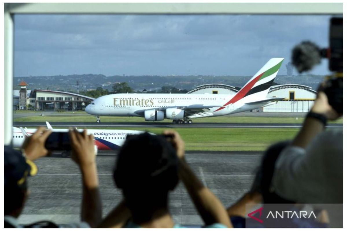Pesawat jumbo A380 angkut 382 ribu penumpang