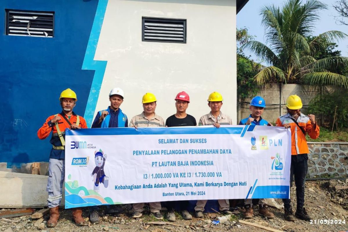 PLN UID Banten sambung 57 juta VA pelanggan tegangan menengah