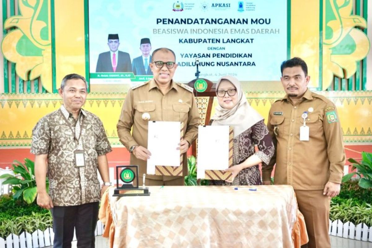 Pemkab Langkat kerja sama dengan Yayasan Adiluhung Pendidikan Nusantara