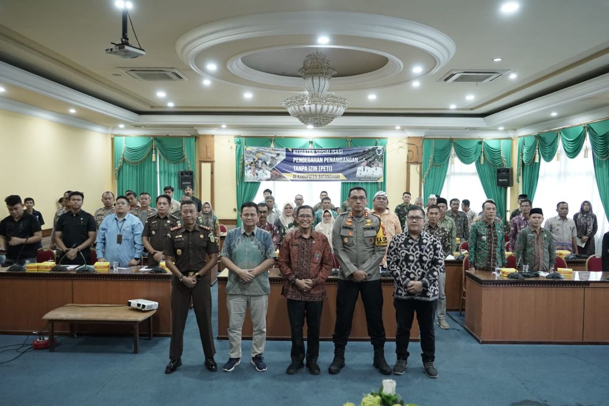 Pemkab Batanghari gelar sosialisasi pencegahan pertambangan emas tanpa izin