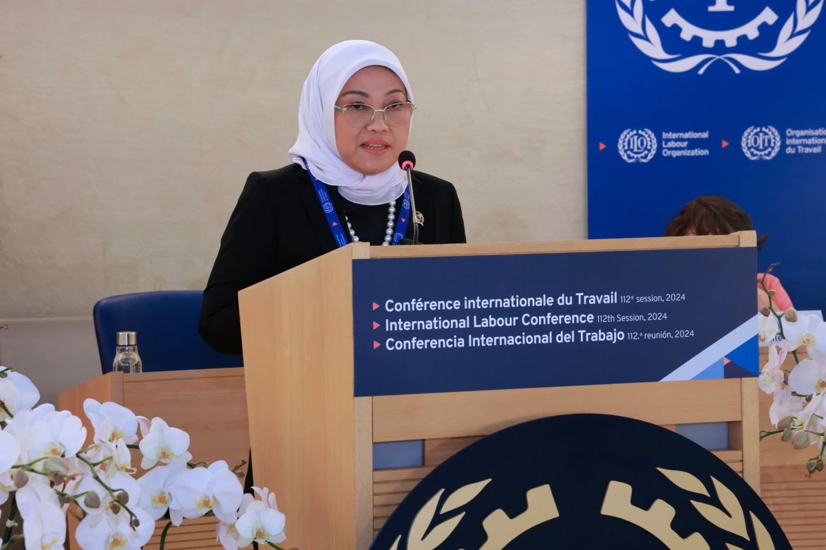 Indonesia pushes inclusive work protection at Geneva's ILC