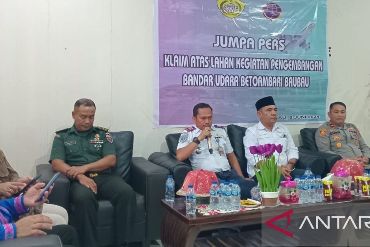 Bandara Baubau minta pengembangan bandara tidak dihalangi