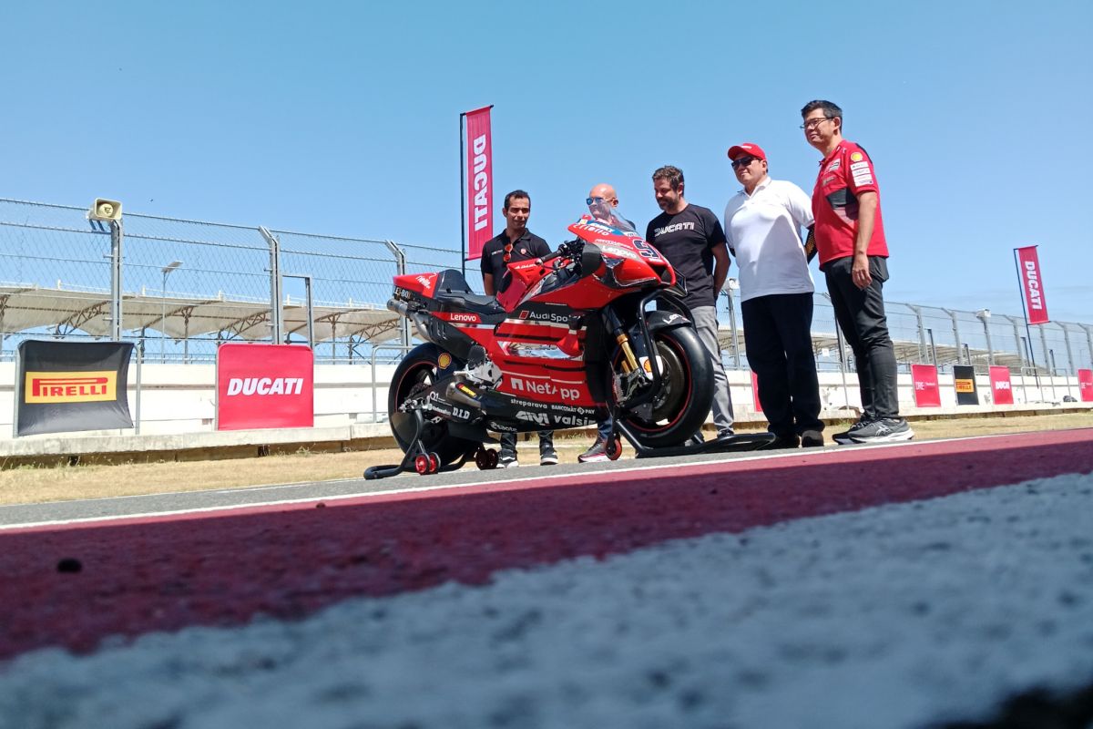 Danilo Petrucci jadi instruktur Ducati Riding Experience di Mandalika