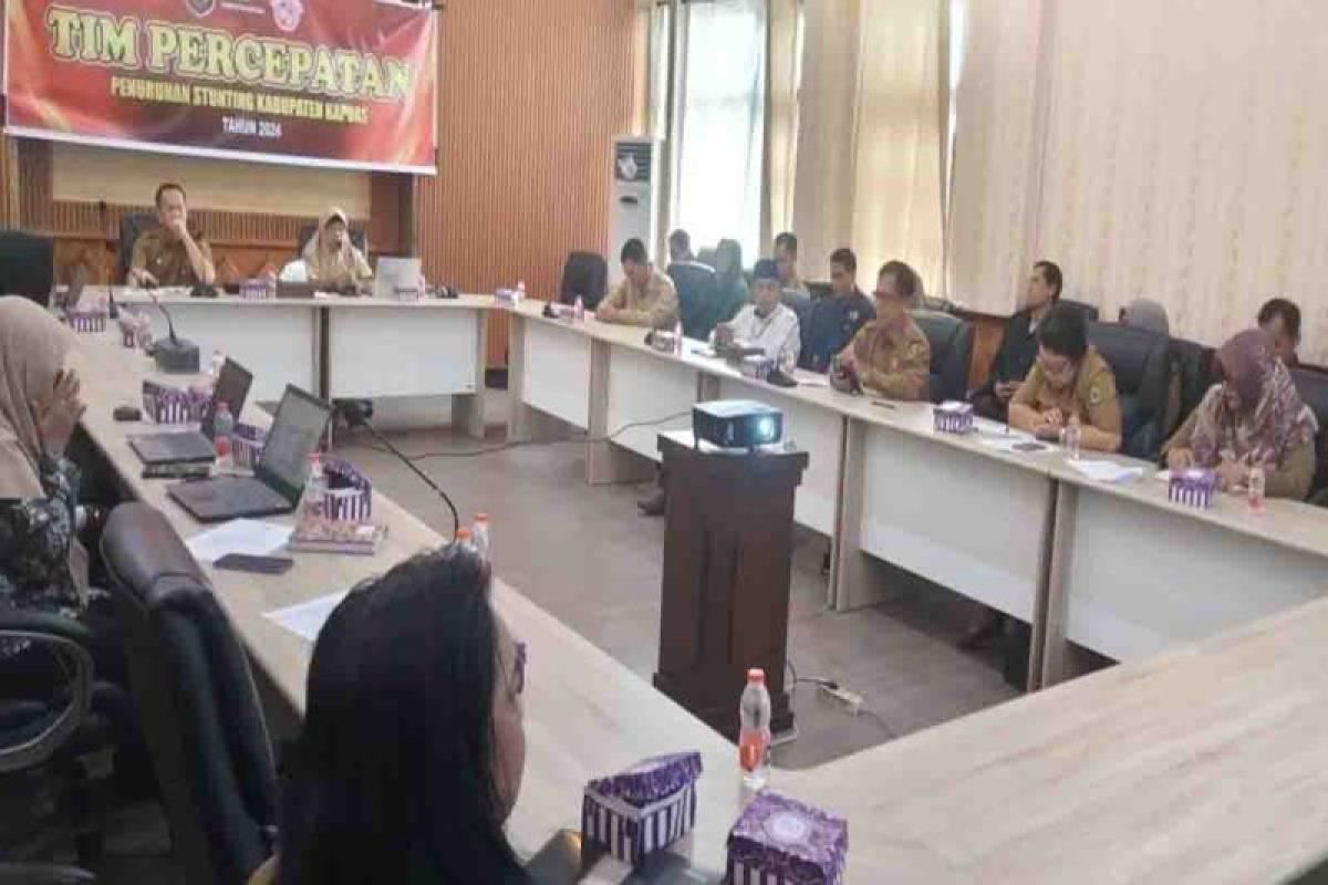 Pemkab Kapuas petakan tugas percepatan penurunan stunting