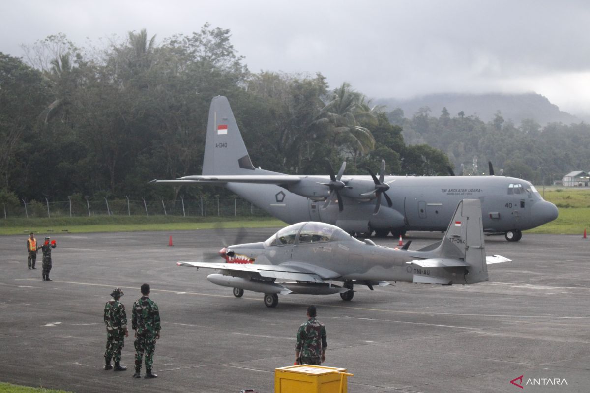 Lanud Pattimura Ambon laksanakan patroli pengamanan wilayah udara Maluku