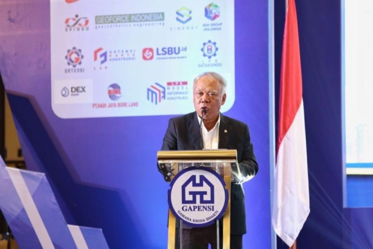 Menteri PUPR: GAPENSI berperan tingkatkan kinerja industri konstruksi nasional