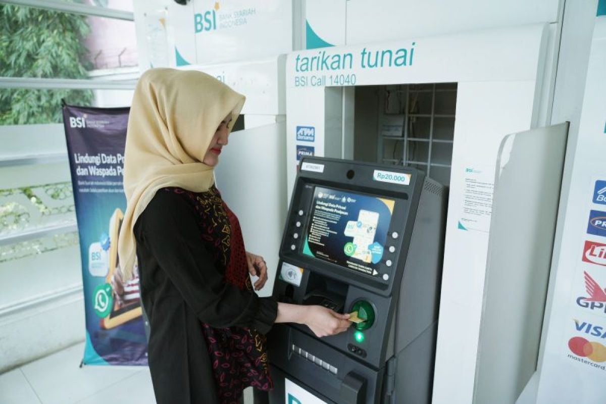 BSI hadirkan ATM pecahan Rp20 ribu di Lampriet Banda Aceh