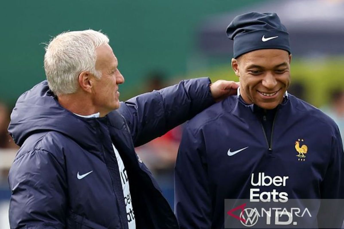 Deschamps puji Mbappe sebagai pemimpin yang diperlukan timnas Prancis