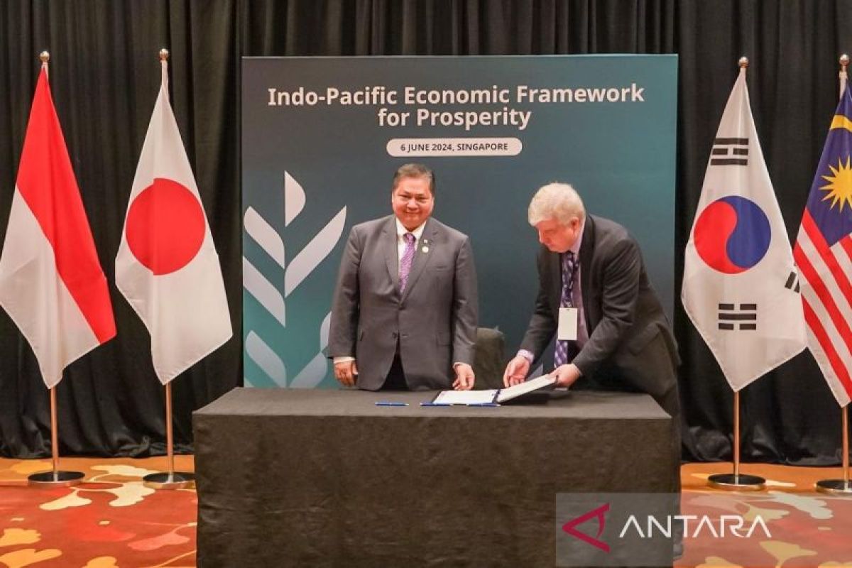 Indonesia-13 negara mitra sepakati ekonomi bersih di IPEF