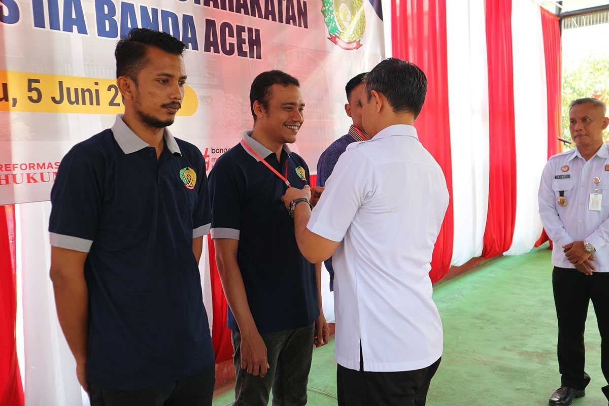 Sebanyak 40 warga binaan Lapas Banda Aceh jalani rehabilitasi narkoba