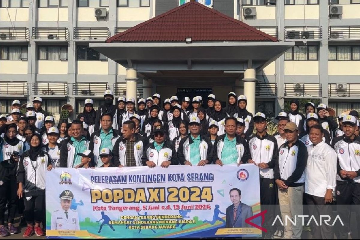 Wali Kota Serang lepas 237 atlet ke Popda dan targetkan juara