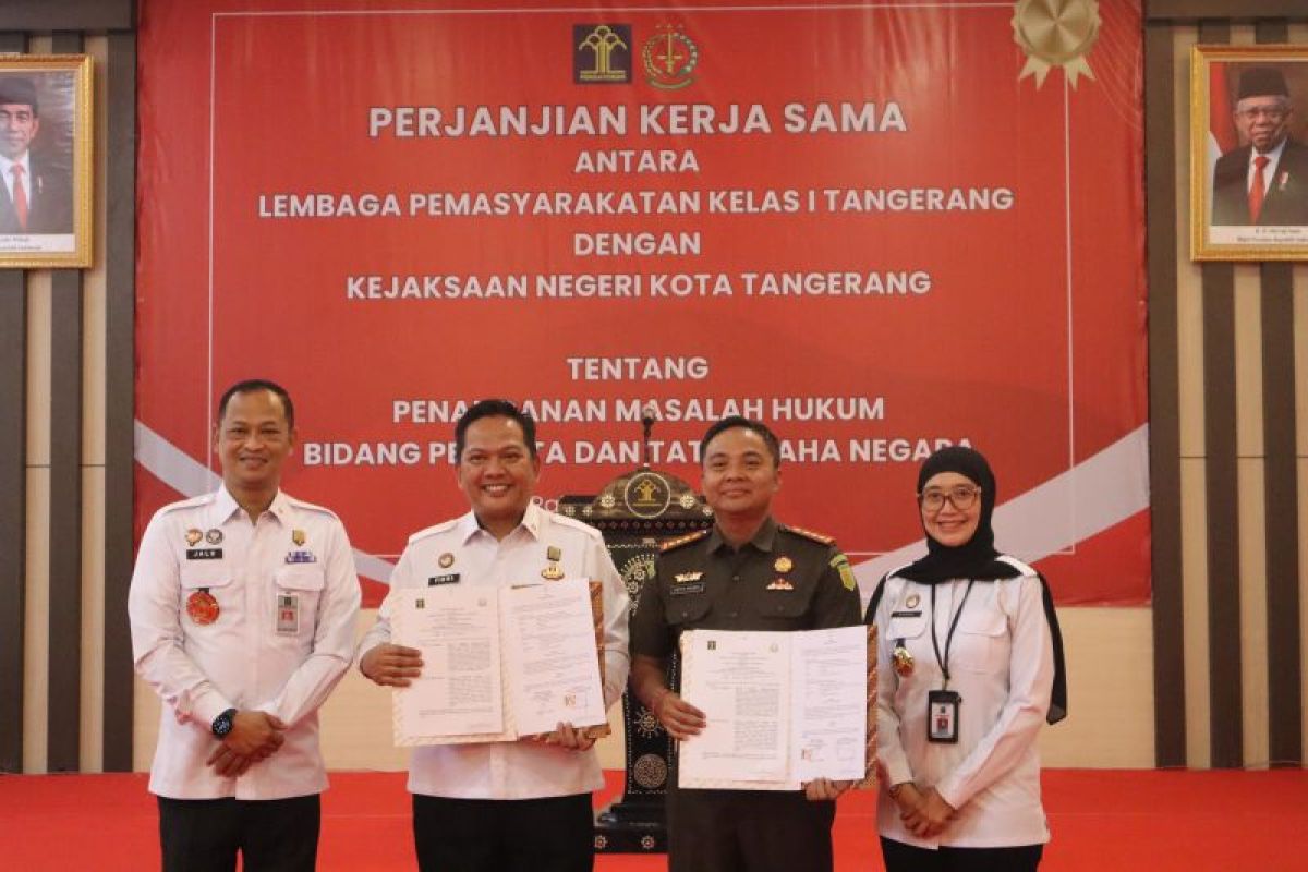 Sinegisitas, Lapas Kelas I Tangerang kerja sama dengan Kejari Kota Tangerang