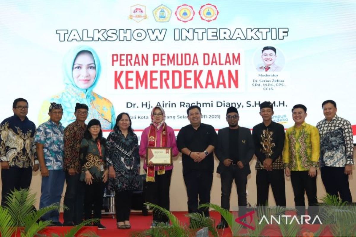 Kembangkan potensi pemuda, Airin tawarkan konsep 'Muda Berdaya'