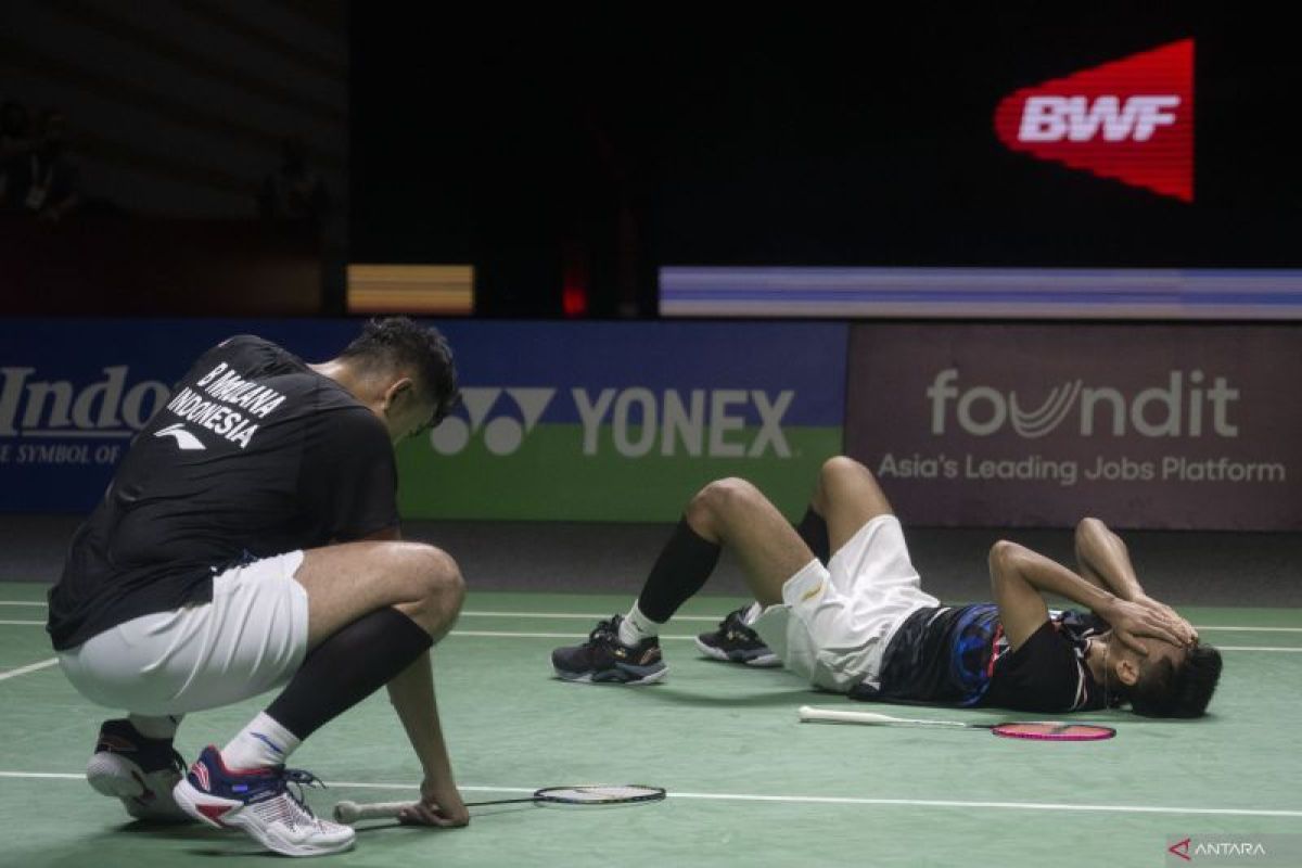Hasil Indonesia Open 2024: Bagas/Fikri gugur, Sabar/Reza jadi satu-satunya wakil di semifinal