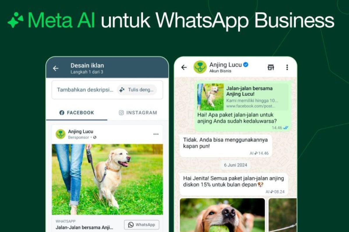 WhatsApp Business perbanyak fitur berbasis AI