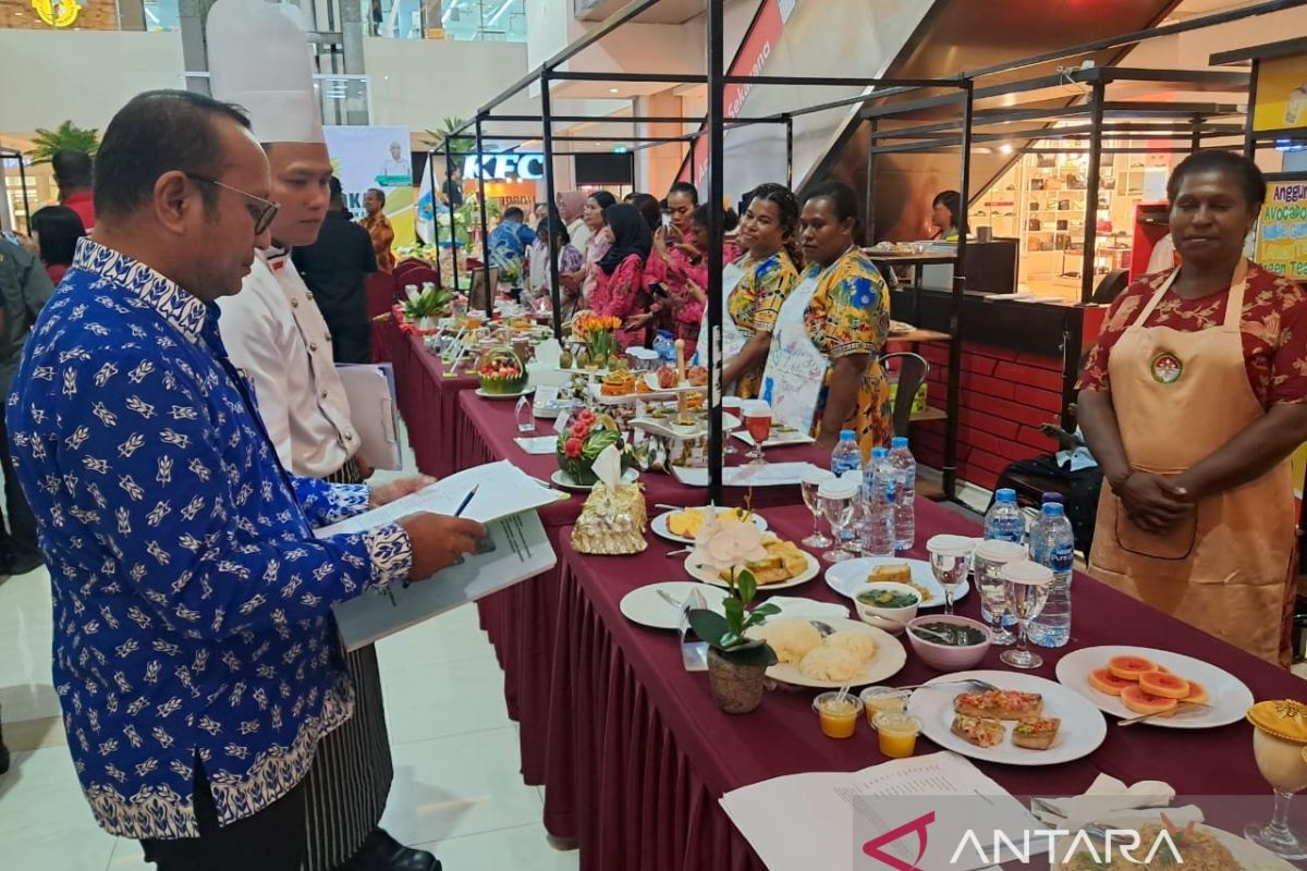 Pemprov Papua Barat menggaungkan kreasi menu pangan lokal bergizi